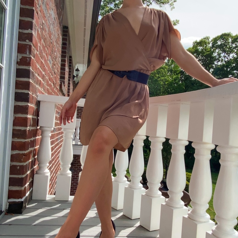 BCBG DRAPE DRESS